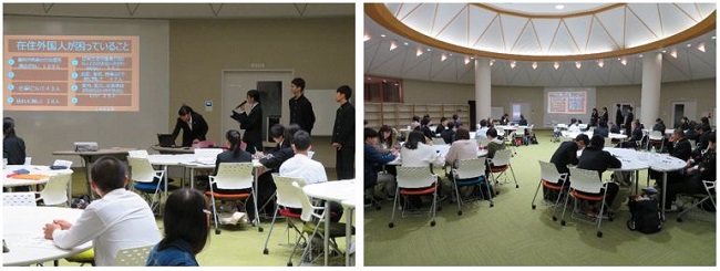島根県立大社高等学校「総合的な学習」の発表会